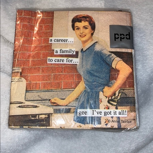 Anne Taintor Retired Cocktail Napkins (20 per pkg) - Picture 1 of 2